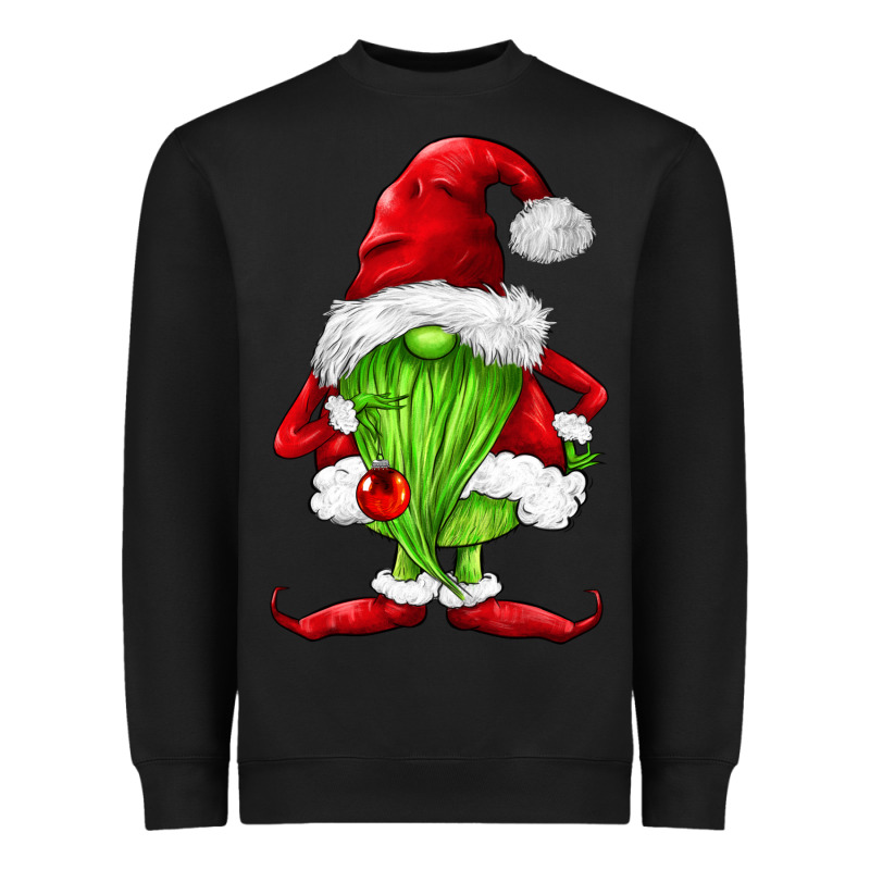 Green Christmas Gnomes Heavyweight Sweatshirt by FaDigitalArtStudio | Teevron