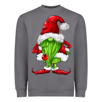 Storm green christmas gnomes Heavyweight Sweatshirt - FaDigitalArtStudio