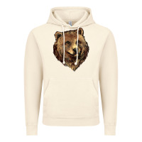 Vintage Artic Grizzly Bear Head Vintage Hoodie - HowdyJamesFarm