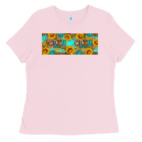 Bubblegum Pink Cozy Vibes Ladies Tee - Artiststas
