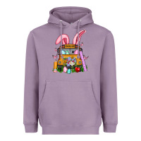 Lavender school bus easter Heavyweight Hoodie - Artiststas