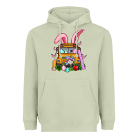 Matcha school bus easter Heavyweight Hoodie - Artiststas