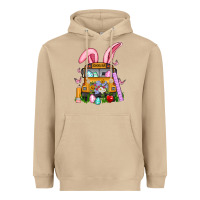 Mushroom school bus easter Heavyweight Hoodie - Artiststas