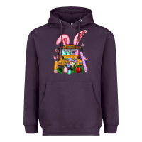 Plum school bus easter Heavyweight Hoodie - Artiststas