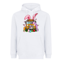 White school bus easter Heavyweight Hoodie - Artiststas