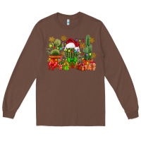 Chestnut christmas cactus Long Sleeve Tee - CowGirlArtShop