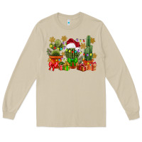Mushroom christmas cactus Long Sleeve Tee - CowGirlArtShop