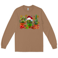 Toasted Coconut christmas cactus Long Sleeve Tee - CowGirlArtShop