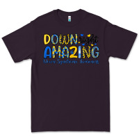 Plum down right amazing down syndrome awareness Premium Tee - Artiststas