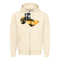 Sandshell Compactor Illustrations Zipper Hoodie - LillyAllenDesigns