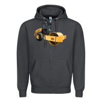 Smoke Compactor Illustrations Zipper Hoodie - LillyAllenDesigns