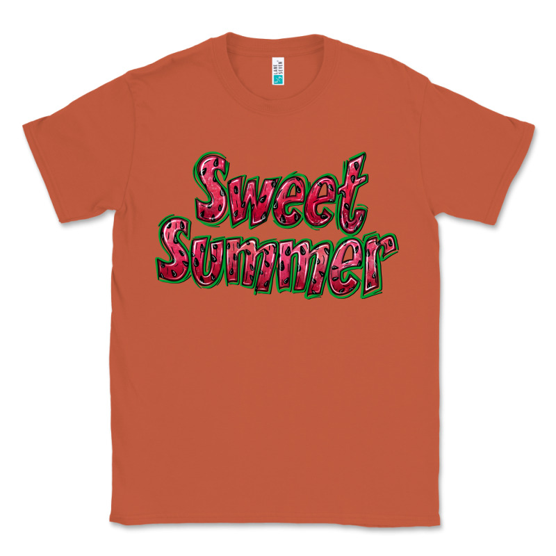 Sweet Summer Watermelon Classic Tee by NancyCooperArtShop | Teevron