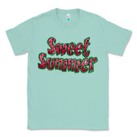 Seafoam sweet summer watermelon Classic Tee - NancyCooperArtShop