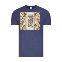 Vintage Denim mother's day mini leopard tumbler tbs Vintage Tee - TumblerDesignByShophia