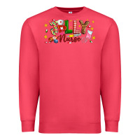 Cardinal Christmas jolly nurse Premium Sweatshirt - Artiststas