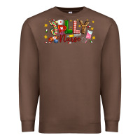 Chestnut Christmas jolly nurse Premium Sweatshirt - Artiststas