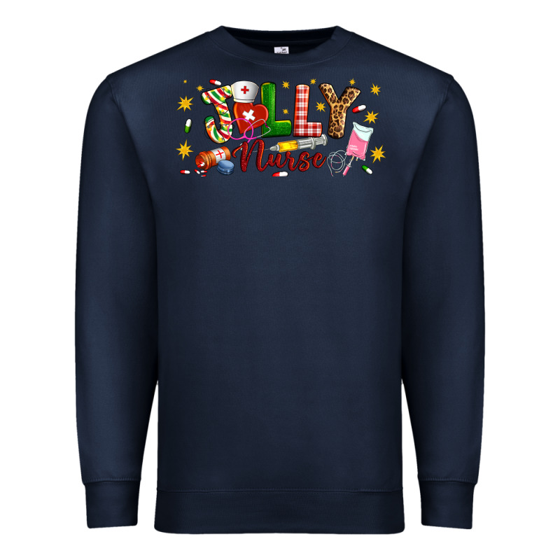 Christmas Jolly Nurse Premium Sweatshirt by Artiststas | Teevron