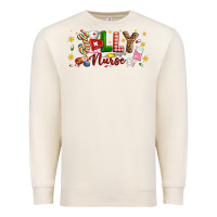 Sandshell Christmas jolly nurse Premium Sweatshirt - Artiststas