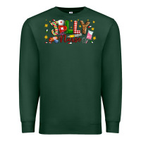 Sports Green Christmas jolly nurse Premium Sweatshirt - Artiststas