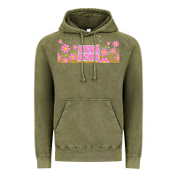 Vintage Olive mom boss daisies Vintage Hoodie - TumblerDesignByShophia