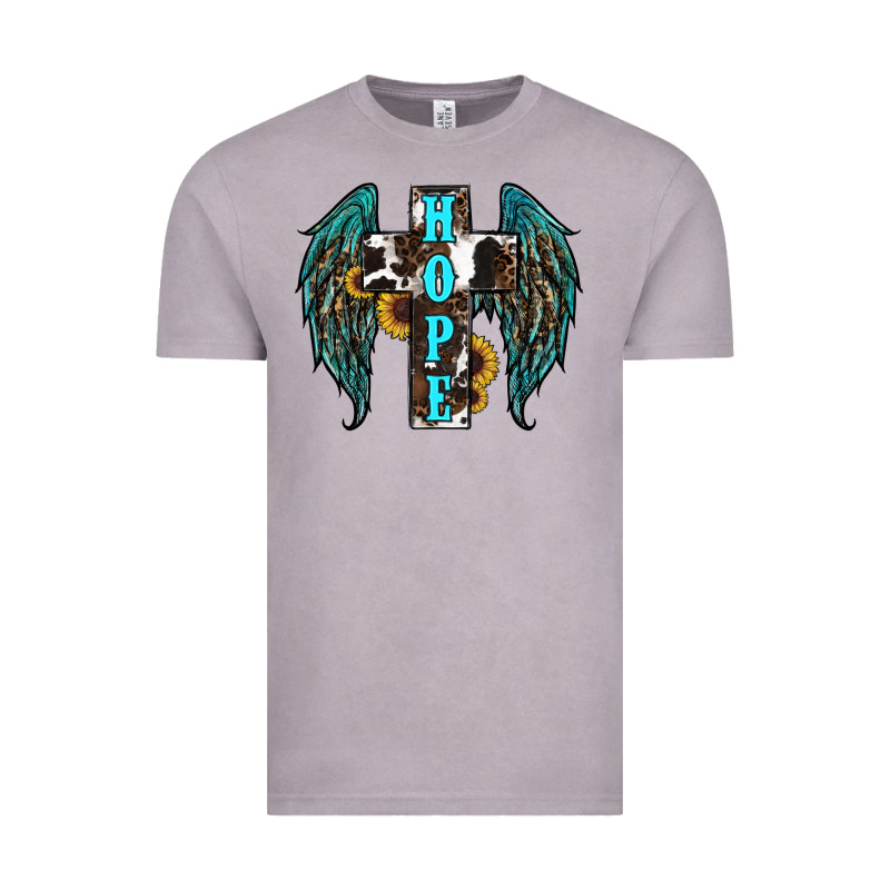 Western Wings Cross Hope Vintage Tee by RanaPortraitStore | Teevron