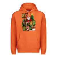 Carrot Christmas Trex Ho Ho Ho Santa Premium Hoodie - FaDigitalArtStudio