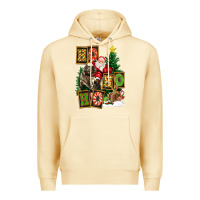 Pina Colada Christmas Trex Ho Ho Ho Santa Premium Hoodie - FaDigitalArtStudio