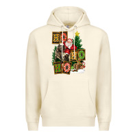 Sandshell Christmas Trex Ho Ho Ho Santa Premium Hoodie - FaDigitalArtStudio
