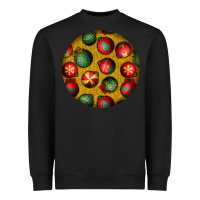 Black christmas Heavyweight Sweatshirt - BundleAndBundleShop