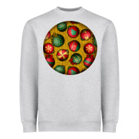 Heather Grey christmas Heavyweight Sweatshirt - BundleAndBundleShop