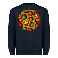 Navy christmas Heavyweight Sweatshirt - BundleAndBundleShop