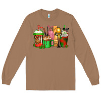 Toasted Coconut christmas movie coffee cups Long Sleeve Tee - CowGirlArtShop