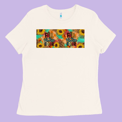 Fall Is My Favorite Color Ladies Tee Designed By Artiststas