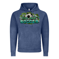 Vintage Denim Wild about Soccer Vintage Hoodie - HowdyJamesFarm