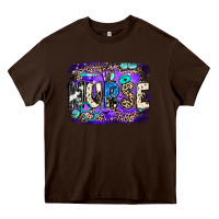 Chocolate Brown nurse halloween Heavy Core Tee - JahusDesignShop