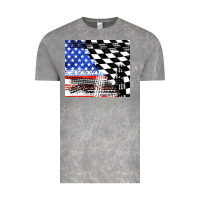 Cloud Rock racing checkered flag tumbler tbs Vintage Tee - TumblerDesignByShophia