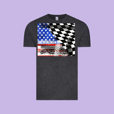 Racing Checkered Flag Tumbler Tbs Vintage Tee Designed By Tumblerdesignbyshophia