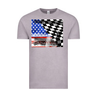 Vintage Zinc racing checkered flag tumbler tbs Vintage Tee - TumblerDesignByShophia