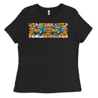 Black Fall truck Ladies Tee - Artiststas