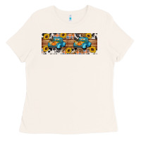 Fall Truck Ladies Tee | Teevron