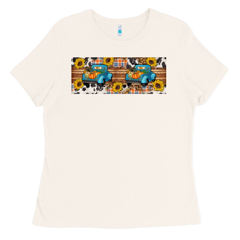 Fall Truck Ladies Tee by Artiststas | Teevron