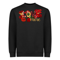 Black love more valentine's day Heavyweight Sweatshirt - FaDigitalArtStudio