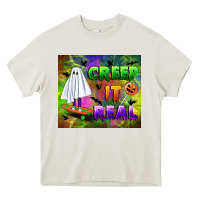 Cream creep it real Heavy Core Tee - BundleAndBundleShop