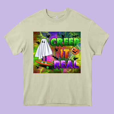 Creep It Real Heavy Core Tee Designed By Bundleandbundleshop