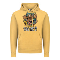 Just A Little Moody Baby Cow Vintage Hoodie | Teevron