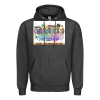 Charcoal Heather asdfas Zipper Hoodie - CowhideDigitalArt