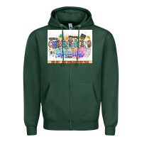 Sports Green asdfas Zipper Hoodie - CowhideDigitalArt
