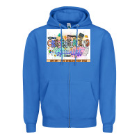True Royal asdfas Zipper Hoodie - CowhideDigitalArt