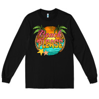Black beach please Long Sleeve Tee - Jasminsmagicworld