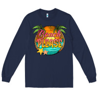 Navy beach please Long Sleeve Tee - Jasminsmagicworld